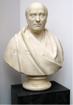 The BGS bust (1850 copy) of William Smith, by Matthew Noble